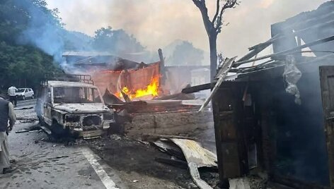 &Scaron;rinagaras, Ka&scaron;myras po Pakistano ap&scaron;audymo