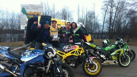 &bdquo;Stunt Riding Eurocup&ldquo; dalyviai