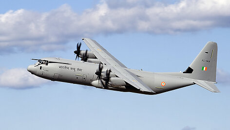 Indijos karinis transporto lėktuvas &bdquo;C-130J Hercules&ldquo;