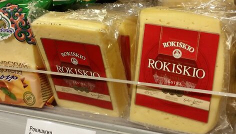 &bdquo;Roki&scaron;kio sūris&ldquo; Maskvos parduotuvėje