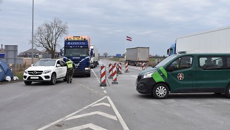 Asociatyvi iliustracija: patikra pasienyje