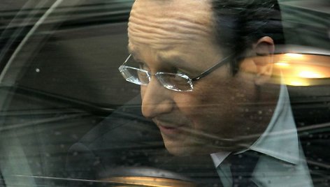 Prancūzijos prezidentas Francois Hollande'as