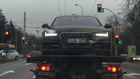 Ievos Strazdauskaitės automobilis