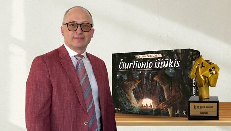 Vytautas Kandrotas, stalo žaidimas &bdquo;Čiurlionio i&scaron;&scaron;ūkis&ldquo;