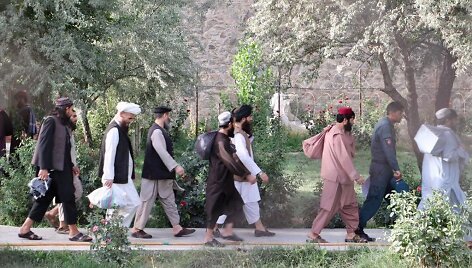 Paleisti Talibano kaliniai