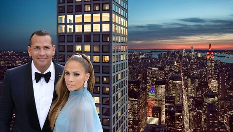 Jennifer Lopez ir Alexas Rodriguezas nusipirko pirmus bendrus namus