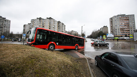 Autobuso avarija Kaune