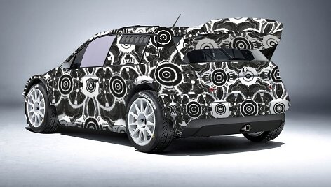 E.Staponkaus komandos automobilis &ndash; &bdquo;&Scaron;koda Fabia WRX&ldquo;