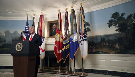Donaldo Trumpo spaudos konferencija