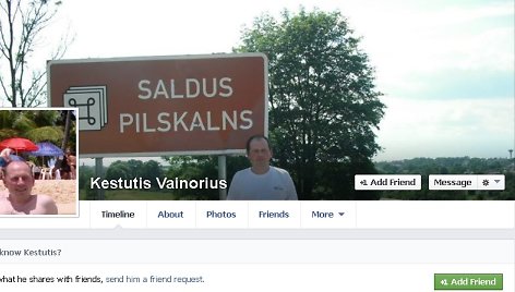 Kunigą Kęstutį Vainorių „Facebook“ svetainėje atpažinę gargdiškiai pasipiktino pamatę nuotraukas ir informaciją, kuria jis dalinasi. 