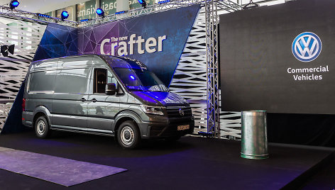 „Volkswagen Crafter“ pristatymas Vilniuje