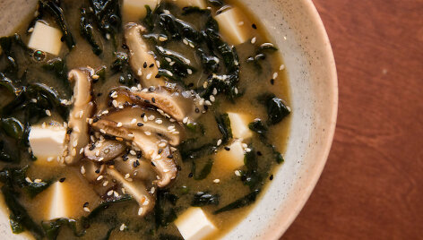 Miso sriuba restorane &bdquo;Kaskasak&egrave;&ldquo;