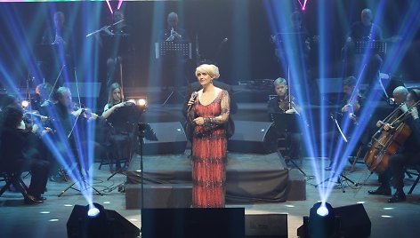 Enya koncerto akimirkos Palangoje