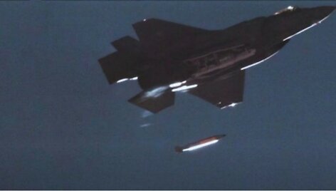 F-35&ldquo; numetė B61-12 branduolinę bombą
