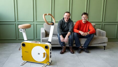 Tukas EV įkūrėjai Jonas Navickas ir Aurelijus Ja&scaron;kulis