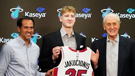 Erikas Spoelstra, Kasparas Jakučionis, Patas Riley