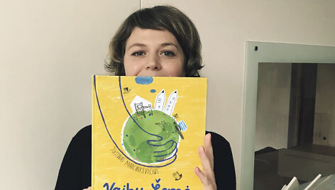 Agnė Nananai iliustravo J.Marcinkevičiaus eilėra&scaron;čių rinkinį