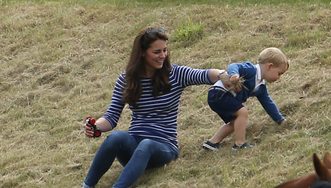 Kate Middleton ir princas George'as