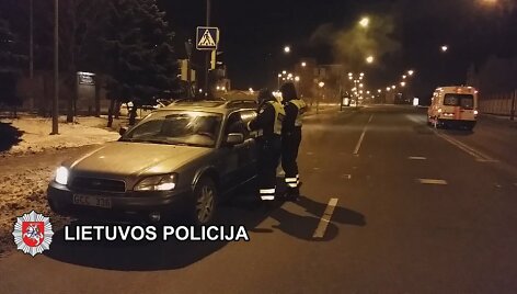 Kelių policijos reidas Klaipėdoje