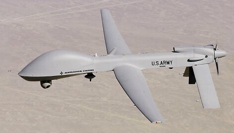 JAV karinių oro pajėgų dronas &bdquo;MQ-1C Gray Eagle&ldquo;