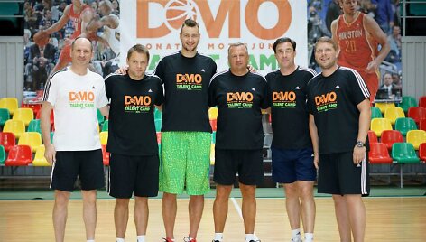 Donatas Motiejūnas &bdquo;D-Mo Talent camp&ldquo; stovykloje