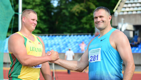 Andrius Gudžius ir Virgilijus Alekna