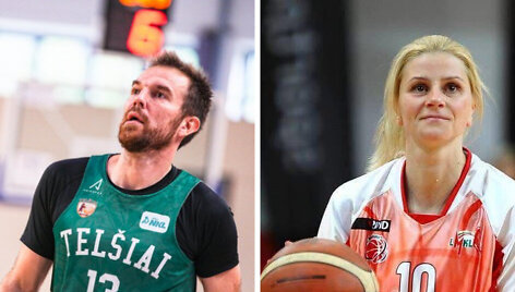 Martynas Gecevičius (kairėje) ir Ela Briedytė (de&scaron;inėje)
