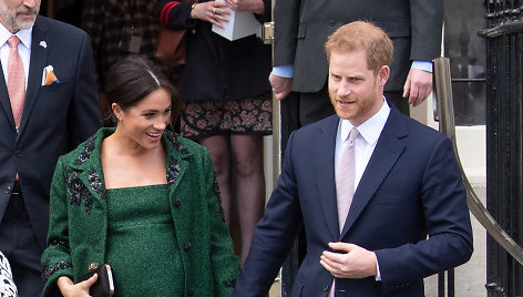 Sasekso hercogienė Meghan ir princas Harry