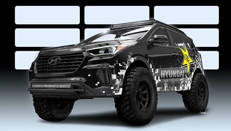 &bdquo;Tiuningo&ldquo; galia: &bdquo;Hyundai Santa Fe&ldquo; su azoto užtaisu