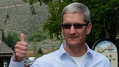 &bdquo;Apple&ldquo; kompanijos bosas Timas Cookas