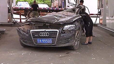 &bdquo;Audi&ldquo; po avarijos