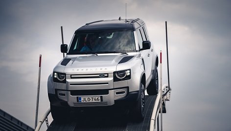 „Land Rover“ bekelės iššūkis Vilniuje