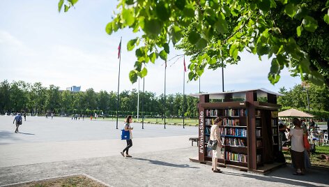 &bdquo;Vilnius skaito&ldquo; lauko skaitykla