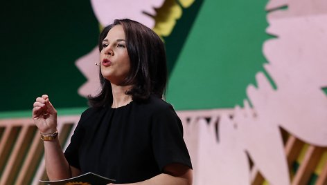 Vokietijos užsienio reikalų ministrė Annalena Baerbock / DANIEL ROLAND / AFP