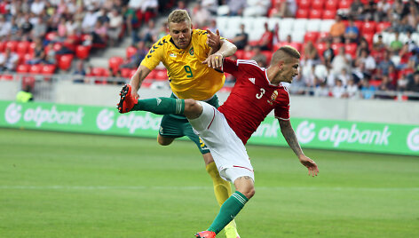 Futbolas: Vengrija - Lietuva