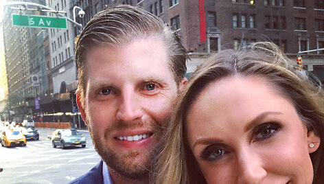 Ericas Trumpas ir Lara Trump