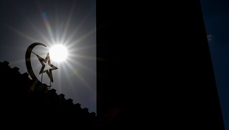 Paryžiaus Didžiosios mečetė / IAN LANGSDON / AFP