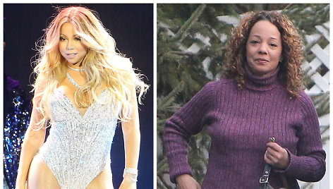 Mariah Carey ir jos vyresnioji sesuo Alison