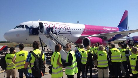 &bdquo;Wizz Air&ldquo; gegužės 19-ąją mini įmonės gimtadienį