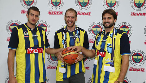 Nemanja Bjelica, Luka Žoričius ir Linas Kleiza