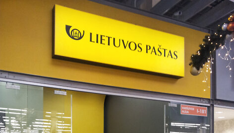 Žmonių eilė prie &bdquo;Lietuvos pa&scaron;to&ldquo;