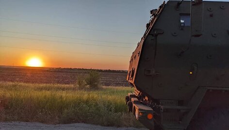Ukrainos kariuomenė Zaporižios srityje jau naudoja JAV raketines sistemas &bdquo;Himars&ldquo;