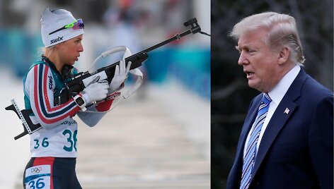 Tiril Eckhoff ir Donaldas Trumpas