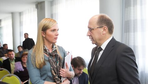 Agnė Bilotaitė ir Andrius Kubilius