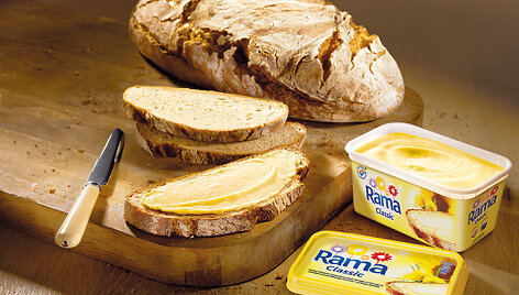 Margarinas gaminamas i&scaron; natūralių medžiagų ir padeda i&scaron;saugoti sveikatą.