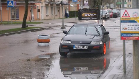 Varžybų akimirka