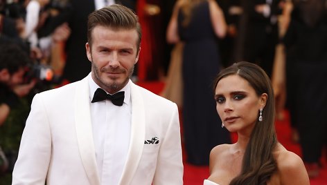 Davidas Beckhamas ir Victoria Beckham