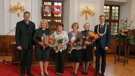 Tarptautinės mokytojo dienos proga Kauno miesto rotu&scaron;ėje apdovanoti Metų mokytojai