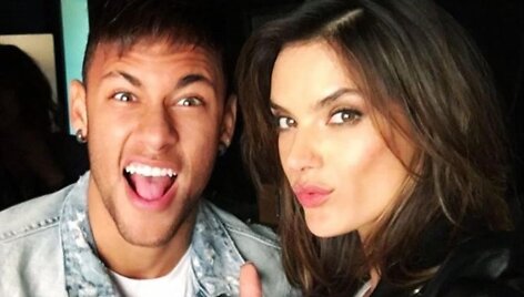 Neymaras ir Alessandra Ambrosio