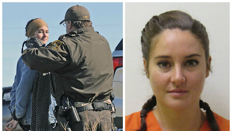 Shailene Woodley buvo suimta dėl dalyvavimo proteste